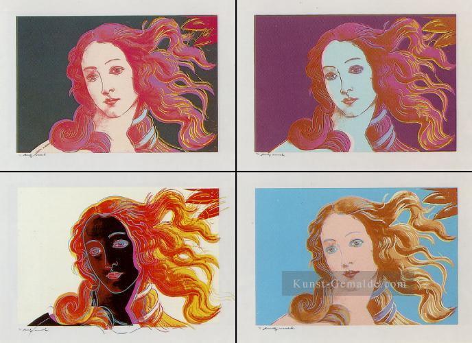 Venere Dopo Botticelli Andy Warhol Ölgemälde